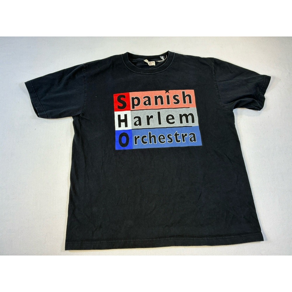 Levi‎ Strauss Spanish Harlem Orchestra T-Shirt Black Men's Maybe XL No Tag